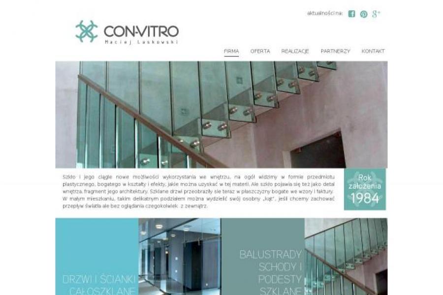 Convitro.com.pl - drzwi, balustrady, schody szklane i wiele innych wyrobów ze szkła