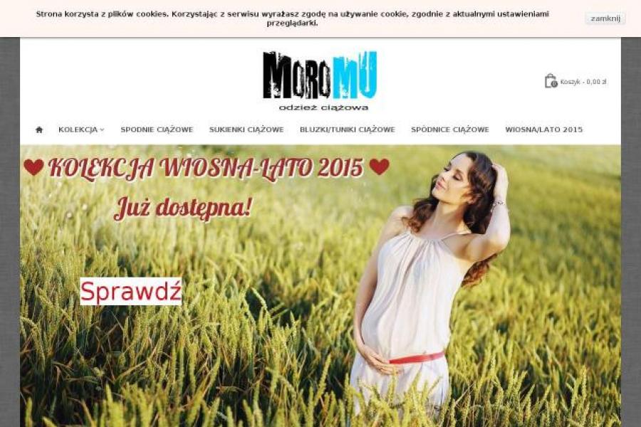 http://moromu-sklep.pl/ - sklep internetowy z odzieżą ciążową